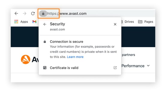  Les URL HTTPS (Hypertext Transfer Protocol Secure) sont plus sûres par défaut que les URL HTTP.